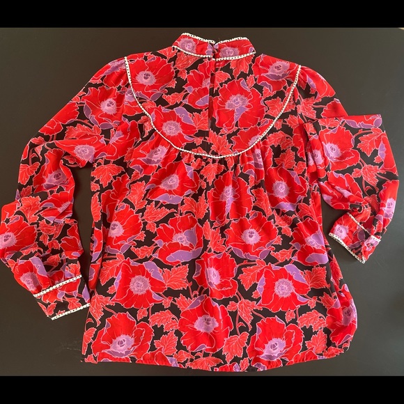 Who What Wear Floral Blouse - Picture 6 of 7